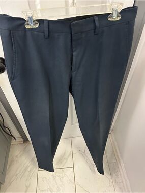 Kenneth Cole Men's Dark Blue Dress Pants